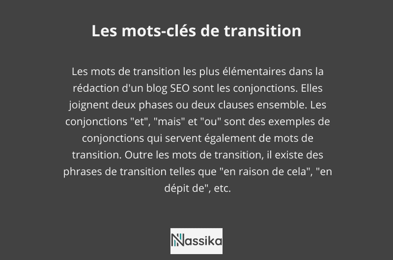 Mots de Transition SEO : Boostez la lisibilité des contenus